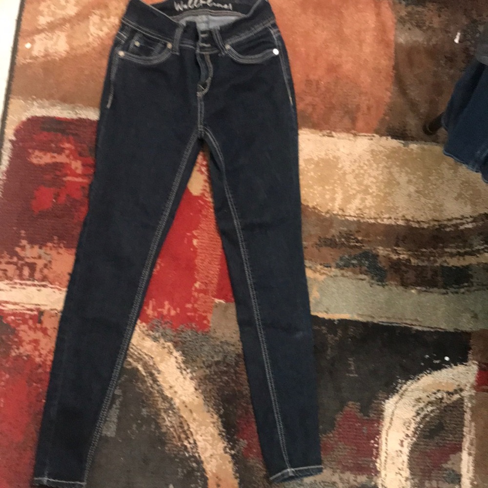 Wallflower dark blue skinny jeans